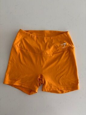 Gymshark Orange Gym Shorts
